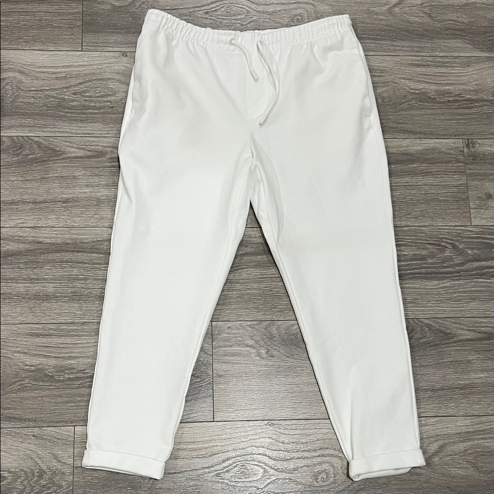 Zara White Men's Sweatpants